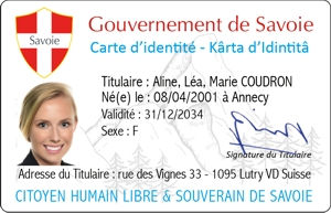 Carte d'identité